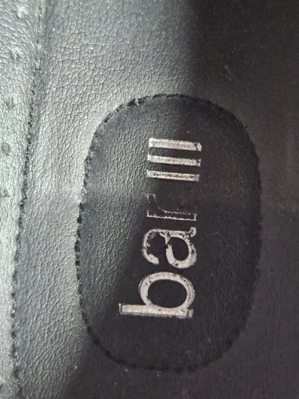 Bar III Black Leather Parker Cap Toe Dress Oxford Brogues Shoe Men 8.5M